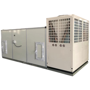 เครื่องปรับอากาศแบบติดหลังคา RTU ใช้สารทำความเย็น R410a R134a พร้อมคอยล์ DX และชุดจัดการอากาศ  ความจุ 45 กิโลวัตต์  พร้อมชุดคอนเดนเซอร์ภายนอกอาคาร - Product Image 4