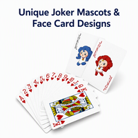 Cartes à jouer personnalisées Banque de Nanjing |   Jeu de cartes de poker OEM ODM pour entreprise avec boîte en papier pour usage familial