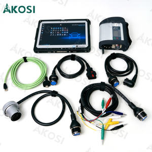 Multiplexor WiFi DOIP MB Star C4 Plus con Software SSD, SD Connect C4, Escáner OBD2, Herramienta de Diagnóstico para Autos y Camiones Benz + Tablet CF33 - Product Image 4