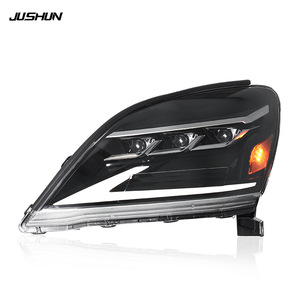 ชุดไฟหน้า Jushun สำหรับ Lexus GX470 ปี 2003-2009 แบบ Tri Eye พร้อมไฟ DRL และไฟเลี้ยวแบบไดนามิก - Product Image 4