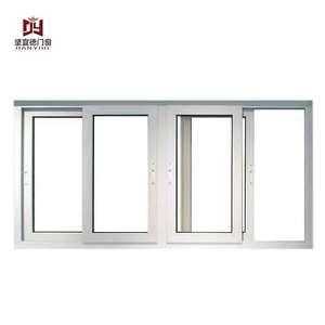 Nhà Máy Bán buôn trái và bên phải trượt nhôm Windows uPVC đôi tráng men trượt Windows - Product Image 4