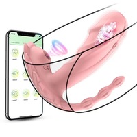 Erwachsenen-Sexspielzeug Weibliches Sexspielzeug Lesbische Tragbare Dildo-Hose Tragbarer Weicher Silikon-Dildo-Slip Vibrator mit Fernbedienung für Vaginas