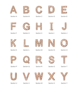 Liquidación de Stock Collar con Nombre Personalizado en Oro de 18k Colgante con 26 Letras del Alfabeto Joyería para Mujer Collar con Inicial de Diamante Creado en Laboratorio - Product Image 6