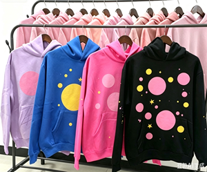 Sudadera con Capucha Oversize de Felpa Francesa 100% Algodón de Alta Calidad 2026 con Estampado 3D de Araña para Impresión Puff, Manga Larga y Cuello 555 - Product Image 1