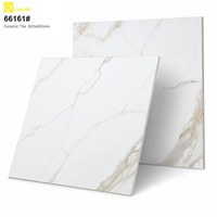 Nouvelles dalles de sol en porcelaine polie effet marbre antidérapantes à texture pierre, économiques pour salon et chambre