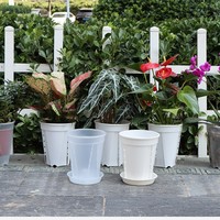 Pots de fleurs d'orchidées en plastique transparent bon marché avec trous pots d'orchidées transparents trous paniers en plastique transparent pots suspendus