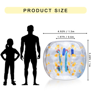 Популярный надувной мяч-бампер для футбола - Product Image 6