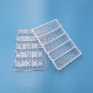 Barre pression à 5 cellules avec trou de suspension 5 cavités cire fondue à clapet recyclable jetable PPP & PET blister pour utilisation de bougie - Product Image 6
