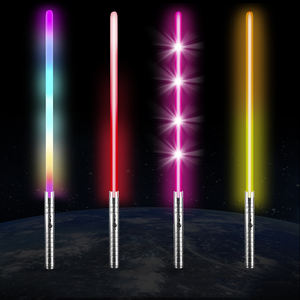 <span class=keywords><strong>Sabre</strong></span> <span class=keywords><strong>Laser</strong></span> à Balançoire en Métal, Jouets de Force de Duel, Balançoire Lisse, Led RGB, Épée Lumineuse pour Fête, Cosplay - Product Image 6