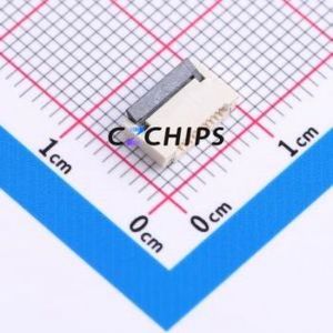 HW0520010-102R-001 FFC/FPC Connector SMD,P=0.5mm,Horizontal Mount Connector Flip Cover Type Double Side Contact / Top Bottom - Product Image 1