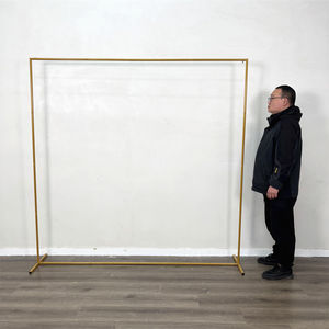 Nuevo Soporte de Fondo de Pared con Flores Románticas Modernas, con Tamaño Personalizable y Marco de Acero, para Decoración de Bodas y Fiestas - Product Image 3