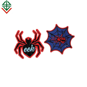 Hero <span class=keywords><strong>Spider</strong></span> Iron auf Buchstaben Bestickte Patches Applique <span class=keywords><strong>Spider</strong></span> web Hero <span class=keywords><strong>Spider</strong></span> Iron für Kleidung - Product Image 3