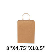 Bolsa de Papel Kraft con Asa Resistente, Embalaje Ecológico, Personalizada, Directo de Fábrica - Product Image 4