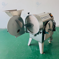 Industriële Chili Ring Cutter Machine, groenteverwerkingsapparatuur, groentesnijder, -slicer, -hakselaar voor gebruik in cateringbedrijven en fabrieken