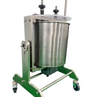 Nouvelle machine commerciale automatique de 25 L pour raffiner, broyer et mélanger le cacao, les noix et le chocolat, en acier inoxydable