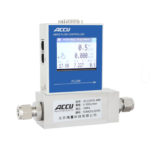 เครื่องวัดการไหลของก๊าซไนโตรเจนออกซิเจน O2 แบบดิจิตอล ACCU ความแม่นยำสูง ตัวควบคุมการไหลแบบมวล MFC - Product Image 2