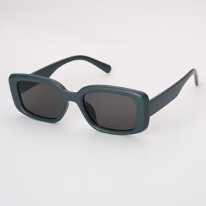 OEM Recién llegado Mujeres de plástico de color personalizado opcional Rectángulo 100% UV400 Protección Gafas de sol - Product Image 4