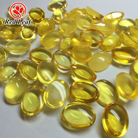 Red leaf gems Naturstein Neuankömmling Gelber Bernstein Cabochon geschnittener loser Edelstein in ovaler Form Schön angekommen