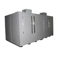 Al Aire Libre 2 puertas sólidas vertical personalizado comercial aislado Merchandiser Ice Bin