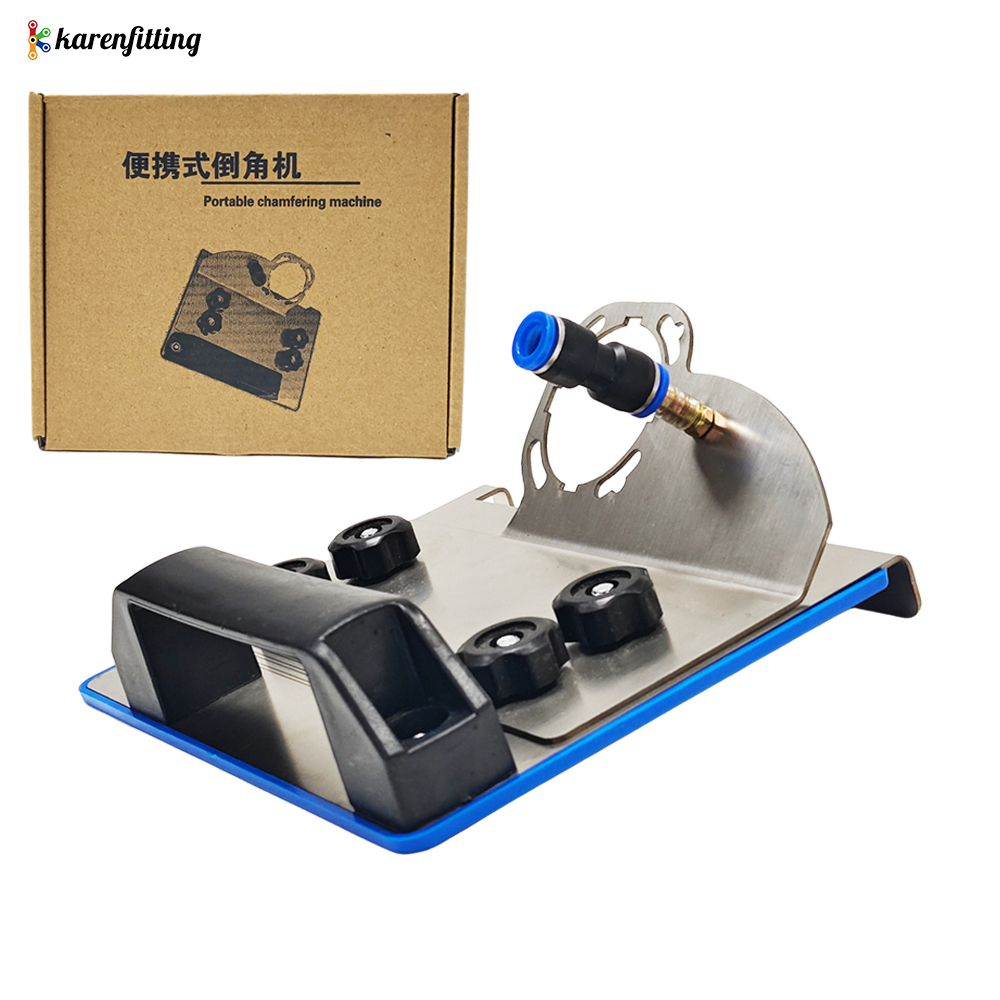 100° Angle Grinder Tile Chamfering Tool – Portable 45° Bevel Guide for Tile & Woodwork - View 2