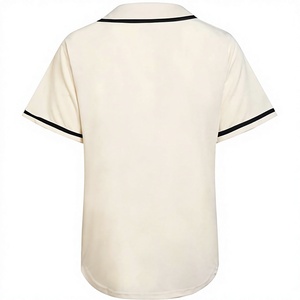 Camiseta de Béisbol Unisex de Manga Corta con Cordón Ajustable, Color Sólido, Corte Regular para Adultos, Todas las Temporadas, Nombre del Equipo, Talla Grande, Deportiva - Product Image 2