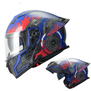 DOT Approved Full-Face Racing Motorcycle <strong>Helmet</strong> Anti-Fog Lens Unisex Modular Flip up Motorcycle <strong>Helmets</strong> Casco Abatible Para Moto - Product Image 6