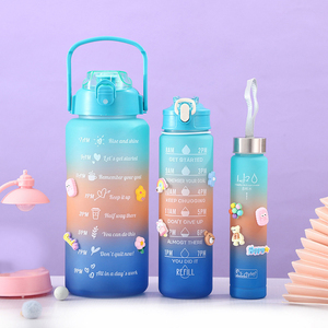 2023 Nouvelles Arrivées 3, Pièces Par Set Bouteille <span class=keywords><strong>D</strong></span>'<span class=keywords><strong>eau</strong></span> En Plastique/ - Product Image 5