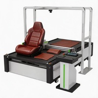 Machine de découpe CNC pour housses de sièges en cuir véritable pour l'ameublement intérieur automobile