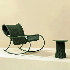 Sedia <span class=keywords><strong>da</strong></span> <span class=keywords><strong>Giardino</strong></span> in Rattan a Prezzo All'Ingrosso per Cortile e Patio, Sedia <span class=keywords><strong>da</strong></span> Pranzo Impermeabile per Esterni con Tavolo Rotondo - Product Image 3