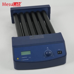 MesuLab pantalla LCD balanceo y balanceo 6 rodillos eléctrico médico rotatorio laboratorio micro tubo muestra de sangre mezclador de rodillos precio - Product Image 4