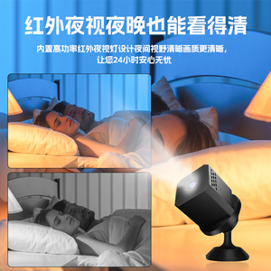 F1 Compact <b>Camera</b> 3.2cm <b>Cube</b> 1080P HD Night Vision WiFi Outdoor Sports <b>Camera</b> - Product Image 4