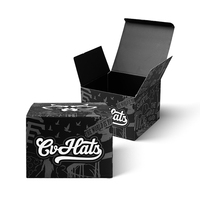Boîte en papier blanc et noir avec logo, impression double face personnalisée, laminage mat haut de gamme, pour emballage de produits de soin de la peau, marque premium