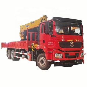 Grúa Montada en Camión HOWO 6x4 de 10T, 12T, 14T, Camión Grúa Shacman de Servicio Pesado para Minería, Construcción e Infraestructura - Product Image 1