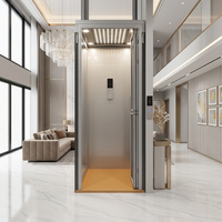 Ascenseur résidentiel pour passagers, mini-ascenseur pour villas, fabrication et fourniture en usine pour projets de maisons de luxe et distributeurs