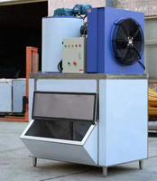 Fabricant de blocs de glace 2.5ton 2500kg Machines à glace en flocons Machine à glace industrielle pour les entreprises Prix commercial