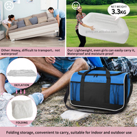 Nouvelle usine épaissir PVC imperméable sauter canapé pliable Air canapé chaise canapé gonflable