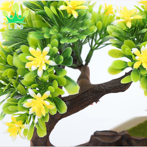 Mini albero Bonsai artificiale <span class=keywords><strong>di</strong></span> pino per interni ed esterni decorazione <span class=keywords><strong>di</strong></span> piante <span class=keywords><strong>di</strong></span> simulazione <span class=keywords><strong>di</strong></span> saluto - Product Image 6