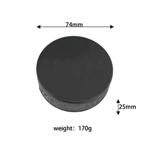 Дешевый низкий минимальный заказ, оптовая продажа, прочная Прочная резиновая шайба, хоккейная Шайба - Product Image 2