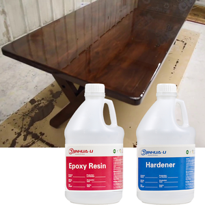 Самовыравнивающиеся эпоксидные клеи и уплотнители, прозрачные эпоксидные художественные материалы из смолы, эпоксидная смола для столешницы - Product Image 5