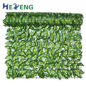 Valla de hoja de plástico artificial al por mayor, certificado UV para pared, pared verde, arbustos, árboles, plantas - Product Image 3