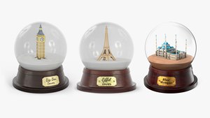 Pyramide personnalisée de Cheops Souvenir Snow Globe City Water Globe - Product Image 5