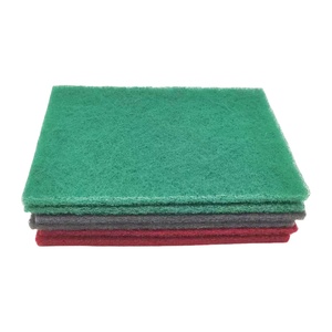 Chất Lượng Cao Nylon Làm Sạch Kim Loại Chà Pad Mài Mòn Màu Xanh Lá Cây Miếng Bọt Biển Không Dệt Miếng Bọt Biển Cọ Rửa Pad - Product Image 5