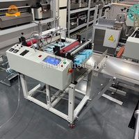 Machine de fabrication de sacs en nylon plastique, machine de découpe et de scellage, machine de fabrication de sacs en polyéthylène à fond plat, prix