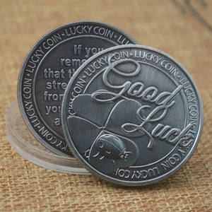 Moneta Portafortuna Personalizzata in Argento Antico 'Ti Amo Più del Possibile' Moneta Cinese Portafortuna per il <span class=keywords><strong>2026</strong></span> - Product Image 3