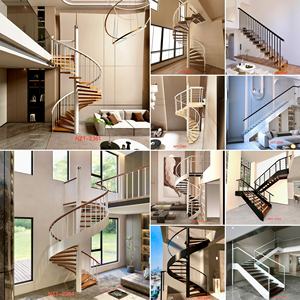 Escaleras para Espacios Pequeños, Escalera Curva para Villa, Escalera <span class=keywords><strong>de</strong></span> Mármol, Escalera con Barandilla <span class=keywords><strong>de</strong></span> Vidrio, Escalera <span class=keywords><strong>de</strong></span> Caracol, Escalera <span class=keywords><strong>de</strong></span> Ático <span class=keywords><strong>de</strong></span> <span class=keywords><strong>Segunda</strong></span> <span class=keywords><strong>Mano</strong></span> - Product Image 5