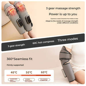 Masaje eléctrico de piernas y pantorrillas para <span class=keywords><strong>edema</strong></span> presión rodilla masajeador recargable USB - Product Image 4