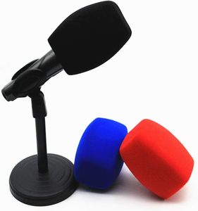 LOGO Print <b>Mic</b> Foam Box Big <b>Wireless</b> Microphone Noise Reduction Windproof Sponge Cap Vlog Interview Live Podcast <b>Mic</b> Foam Cover - Product Image 3