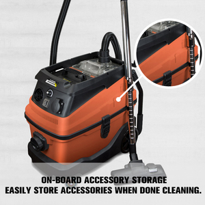 <span class=keywords><strong>Aspiradora</strong></span> <span class=keywords><strong>profesional</strong></span> para coche, equipo de limpieza en seco y húmedo, 1600W, 30 L, función de soplado, enchufe de herramienta eléctrica y conector neumático - Product Image 2