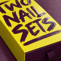 Boîtes d'emballage personnalisées de luxe pour vernis à ongles, emballage de boîtes à ongles avec logo personnalisé pour les faux ongles