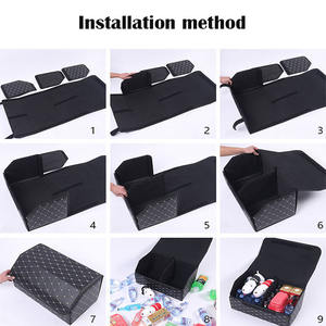 Caja impermeable para camiones, almacenamiento de maletero de carga, organizador plegable para maletero de coche - Product Image 6